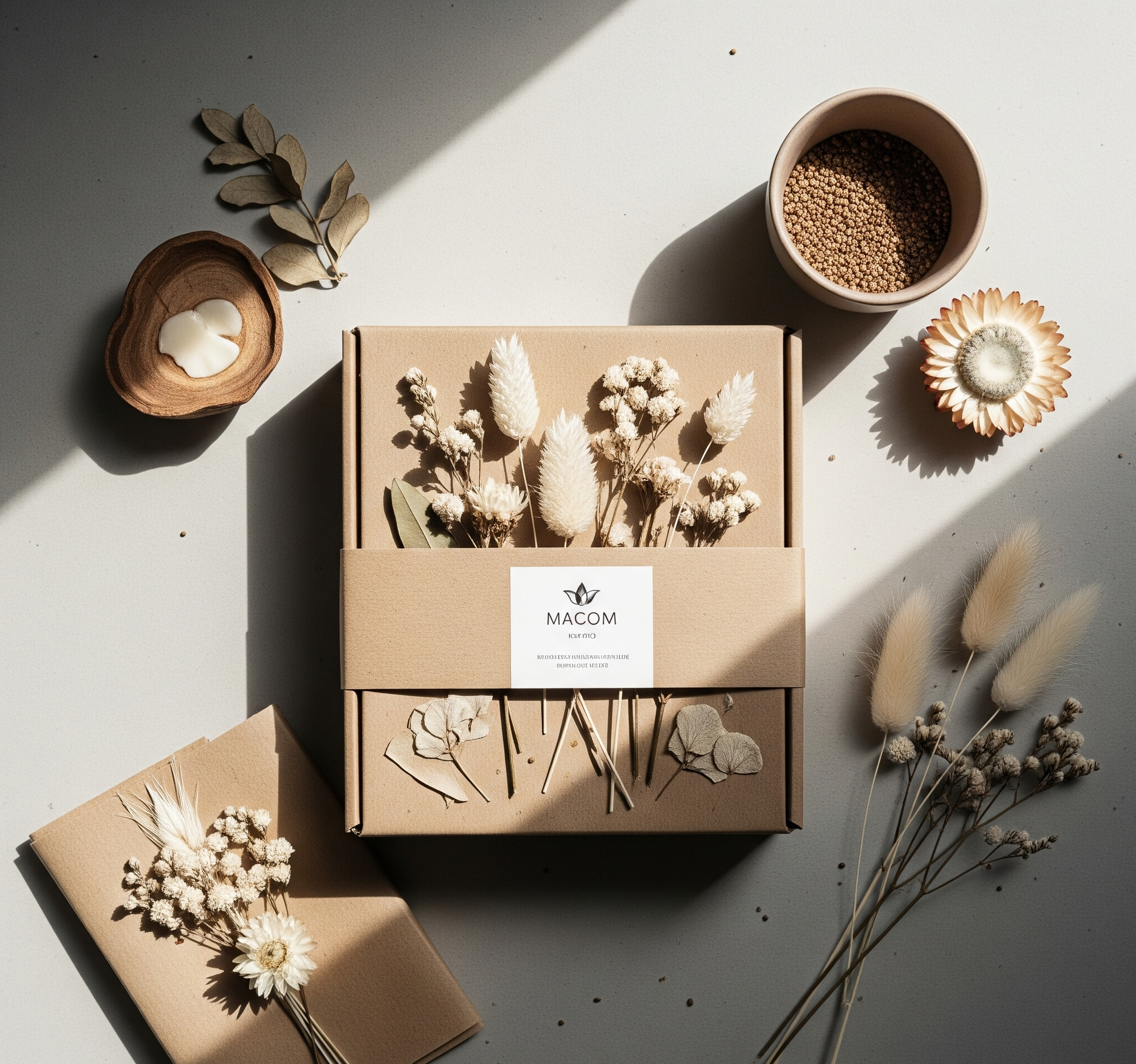 Boho gift box example
