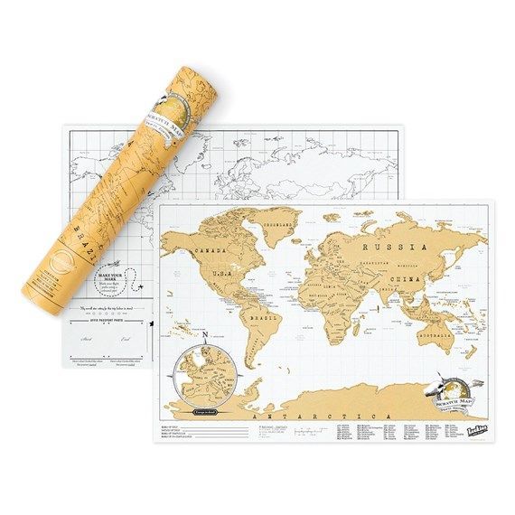 scratch map