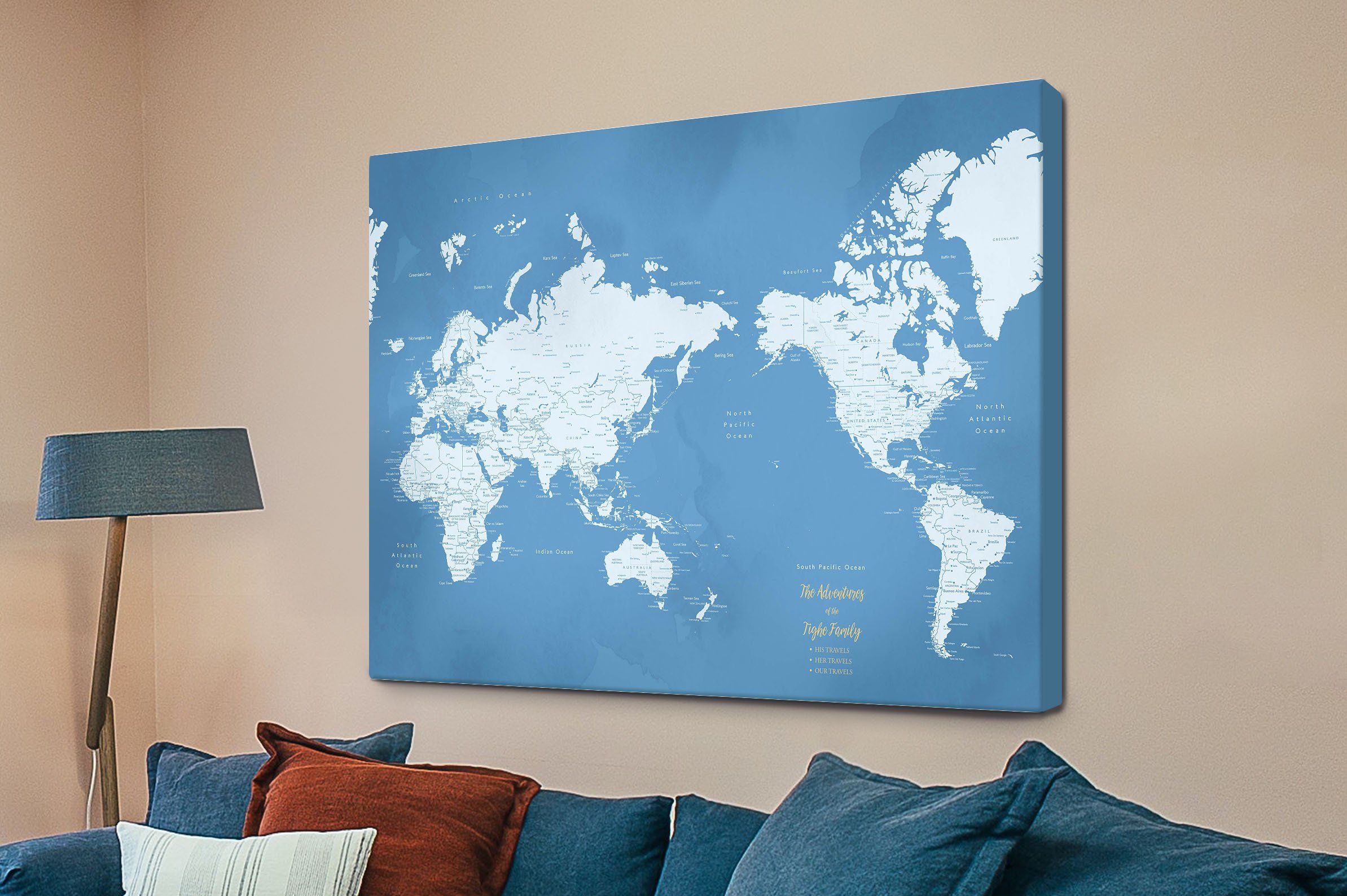 Personalised Travel Map