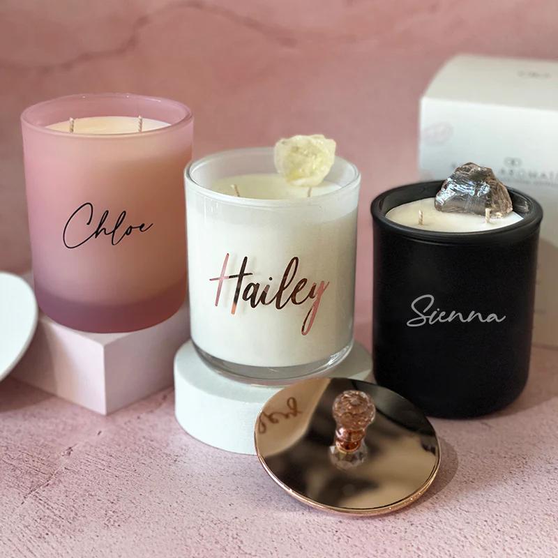 Personalised Candle Unique Mothers Day Gift