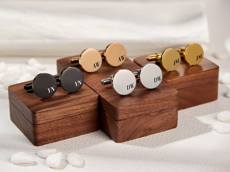 Personalized Cufflinks What To Get Boyfriend For Christmas