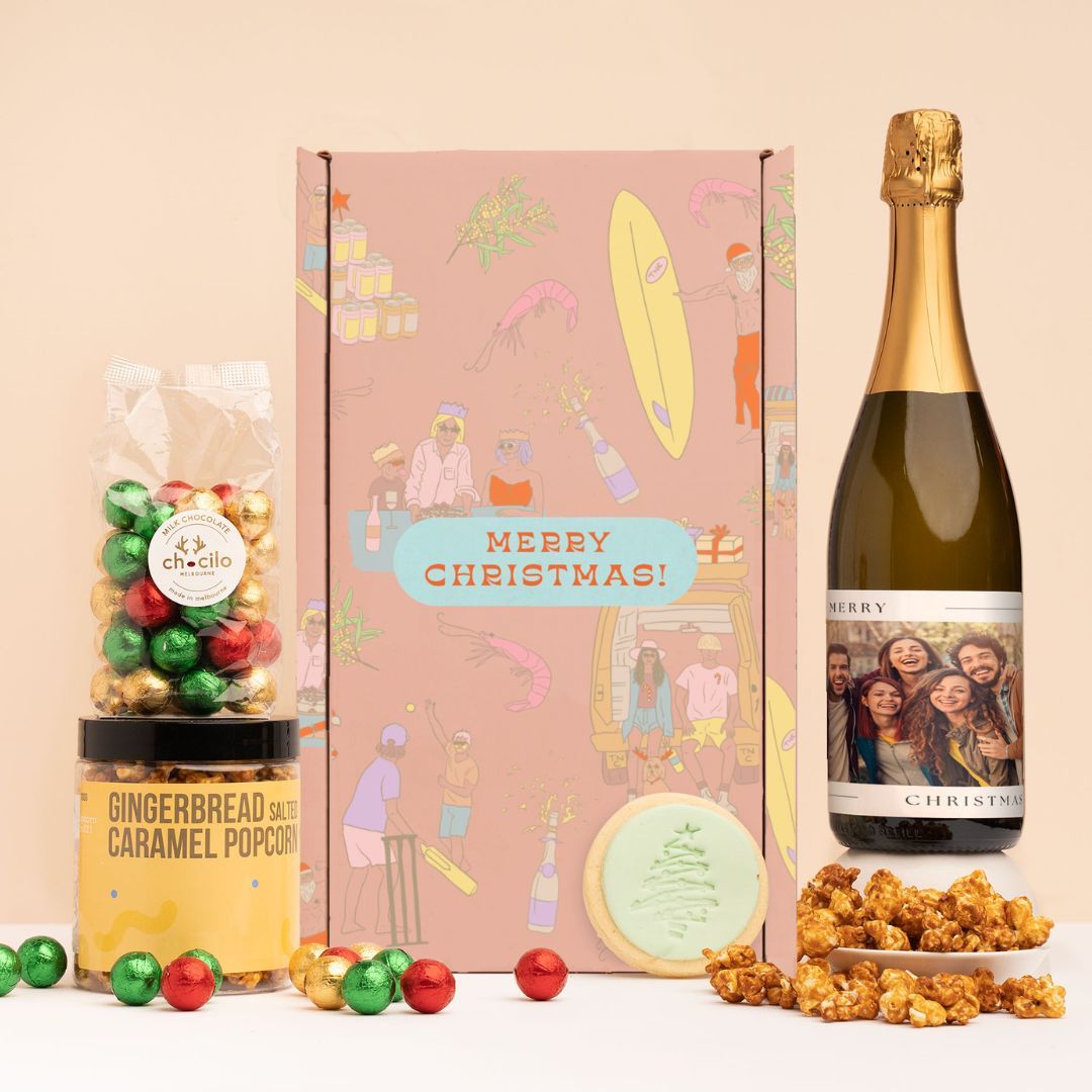 Curate the perfect gift with our Build Your Own Personalised Christmas Gifts Box. Start building your Personalised Alcohol Christmas gift pack now!