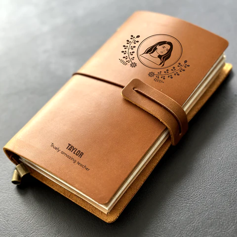 Personalised Handcrafted Leather Journal