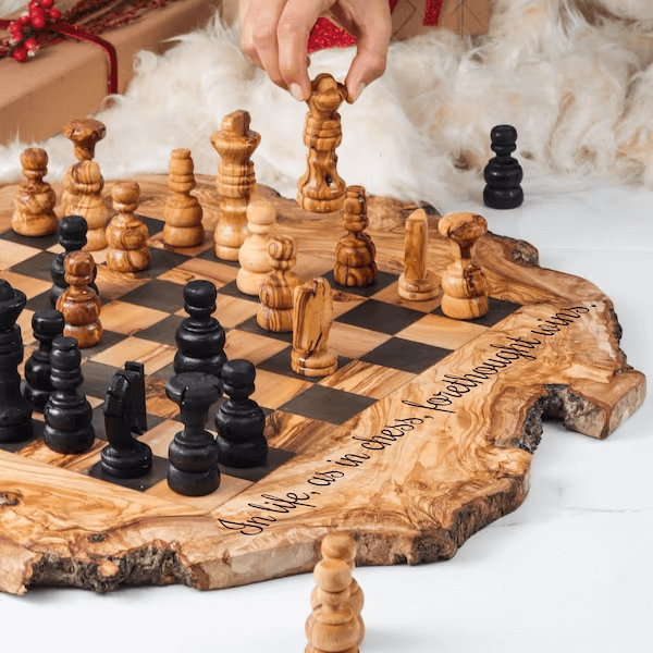 Handcrafted Wooden Chess Set