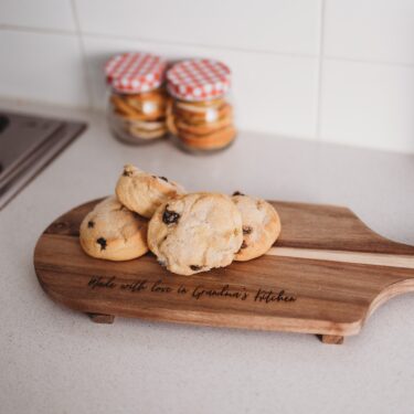 Personalised Chopping Board for Valentines Day