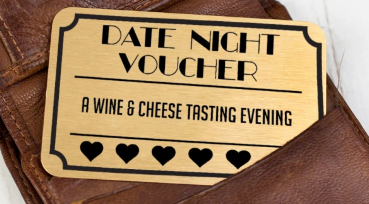 Custom Date Night Coupons for Valentines Day