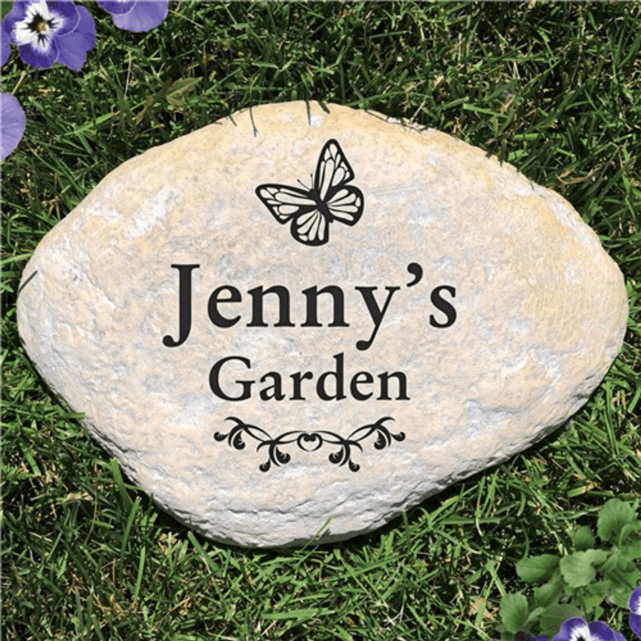 Personalised Garden Stones Unique Mothers Day Gift