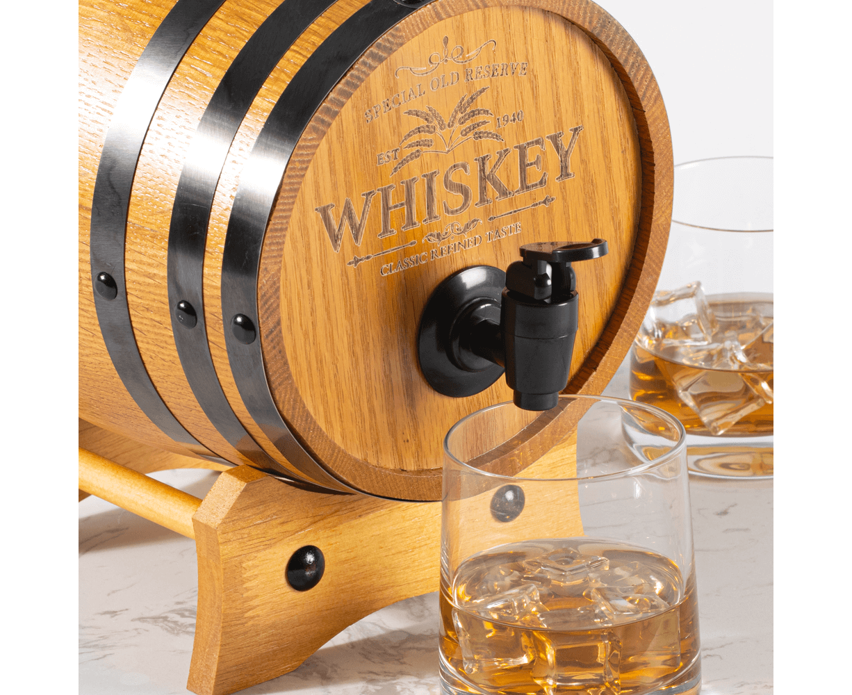 Personalised Whiskey Barrel