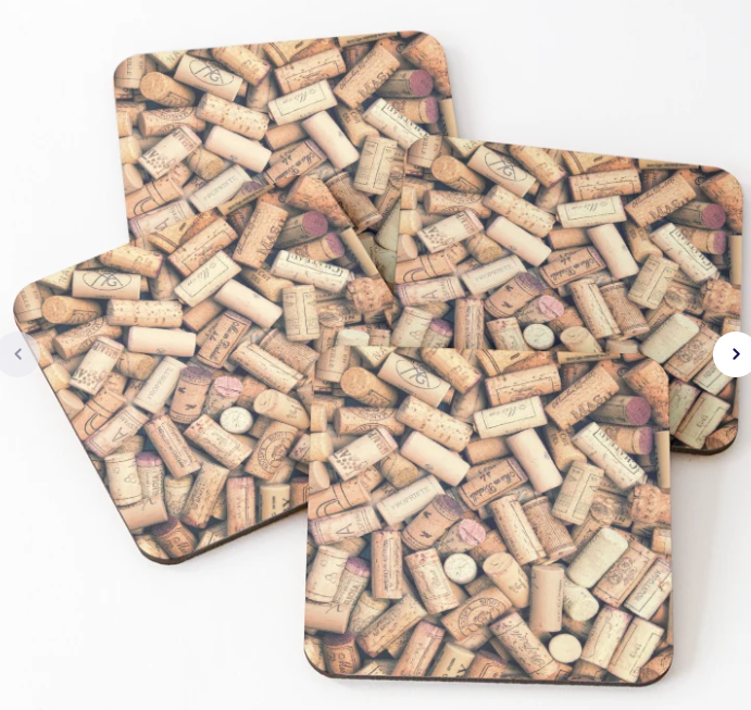 Wine Cork Coasters