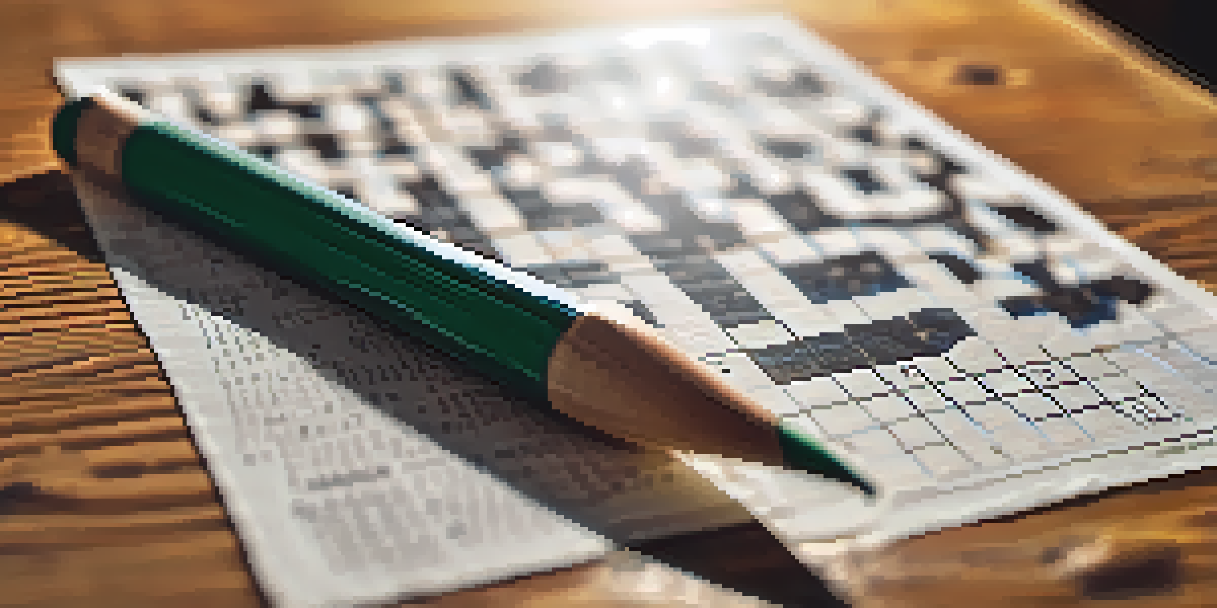 A detailed close-up of a crossword puzzle on a wooden table with a pencil, illuminated by soft natural light.
