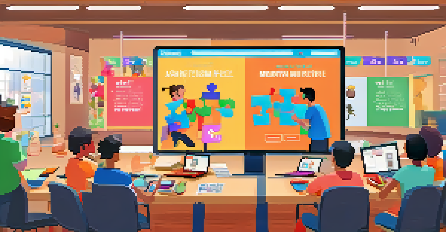 A computer screen depicting an online puzzle competition with diverse participants and a countdown timer.