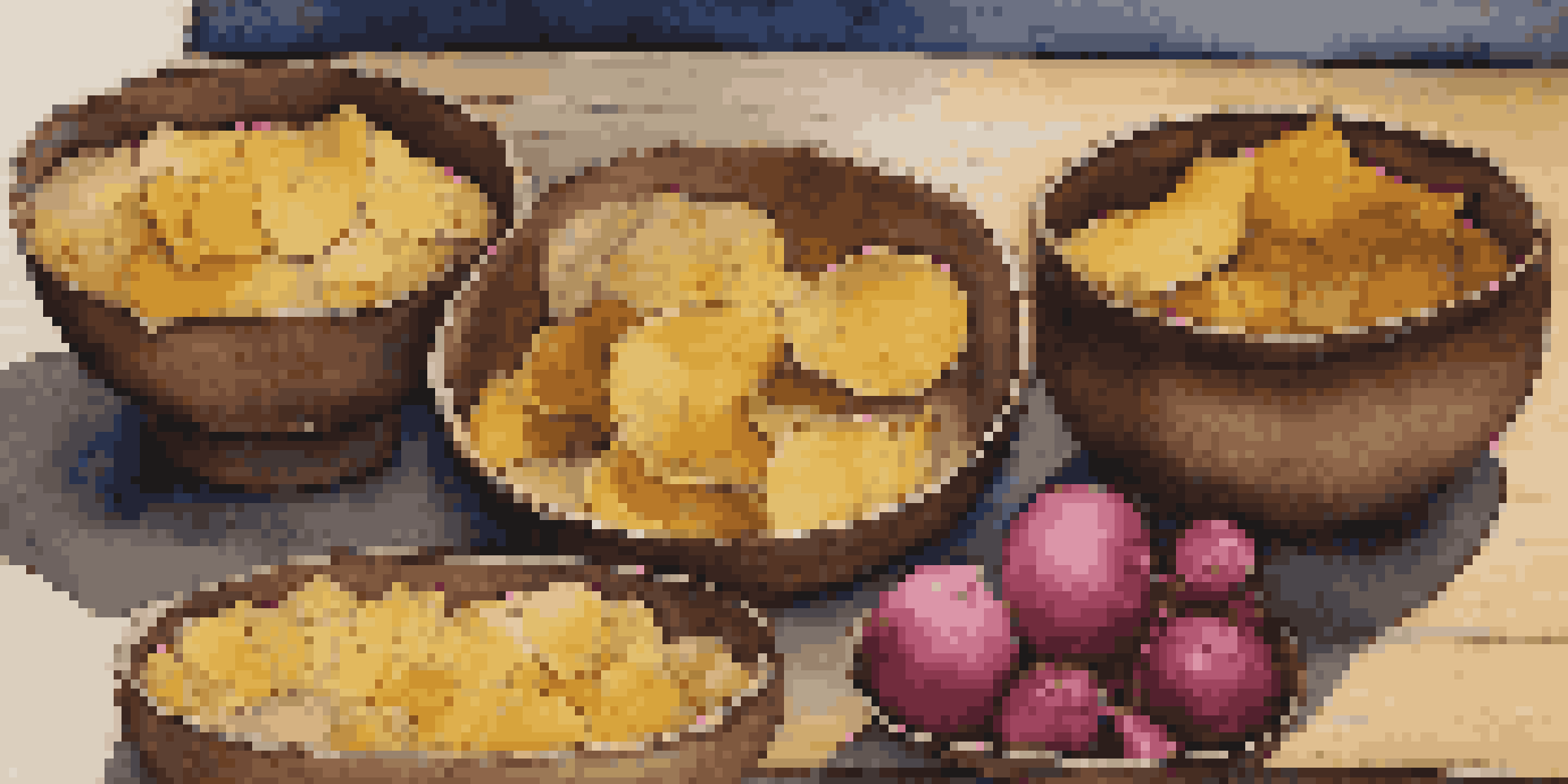 Close-up of vegetable-tanned leather pieces with natural dye colors from plants and fruits, displayed on a wooden table under soft lighting.