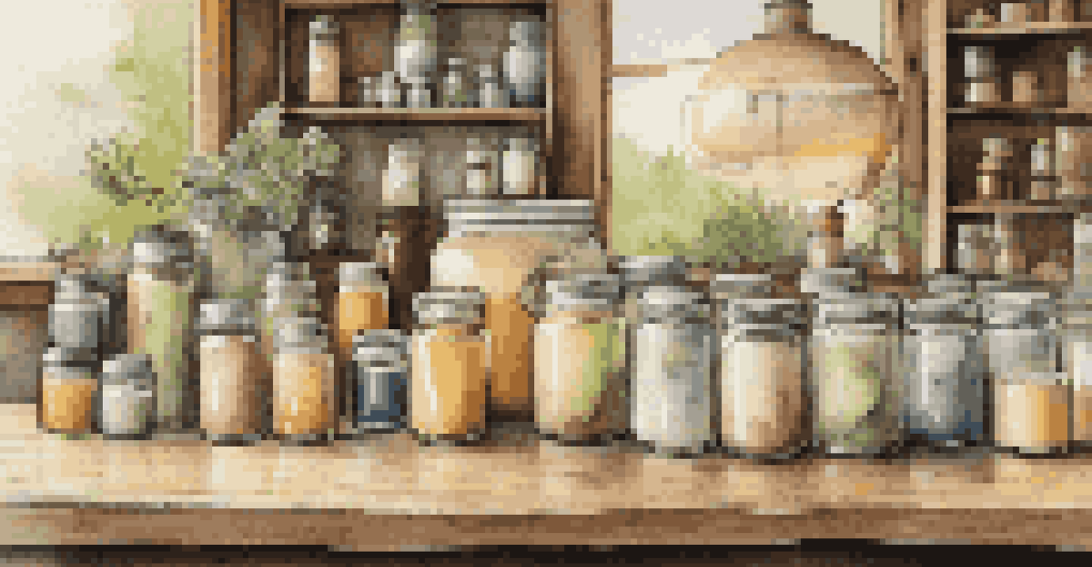 A collection of eco-friendly candle-making supplies including natural waxes and essential oils on a wooden surface.