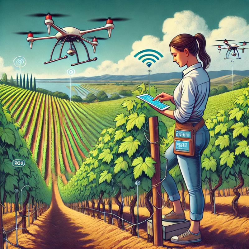 Cutting-Edge Technology in Agriculture: Drones and Sensors