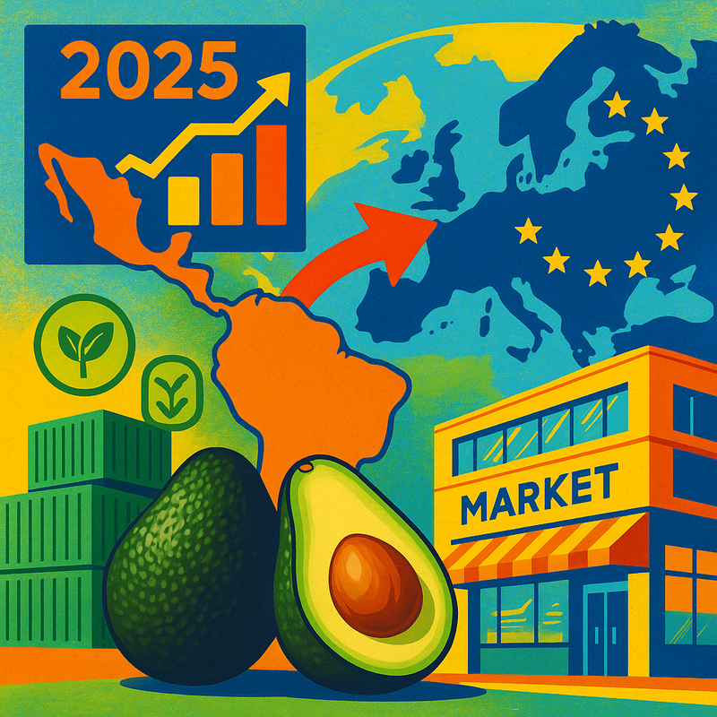 Latin American avocado boom: export opportunities to the European Union by 2025