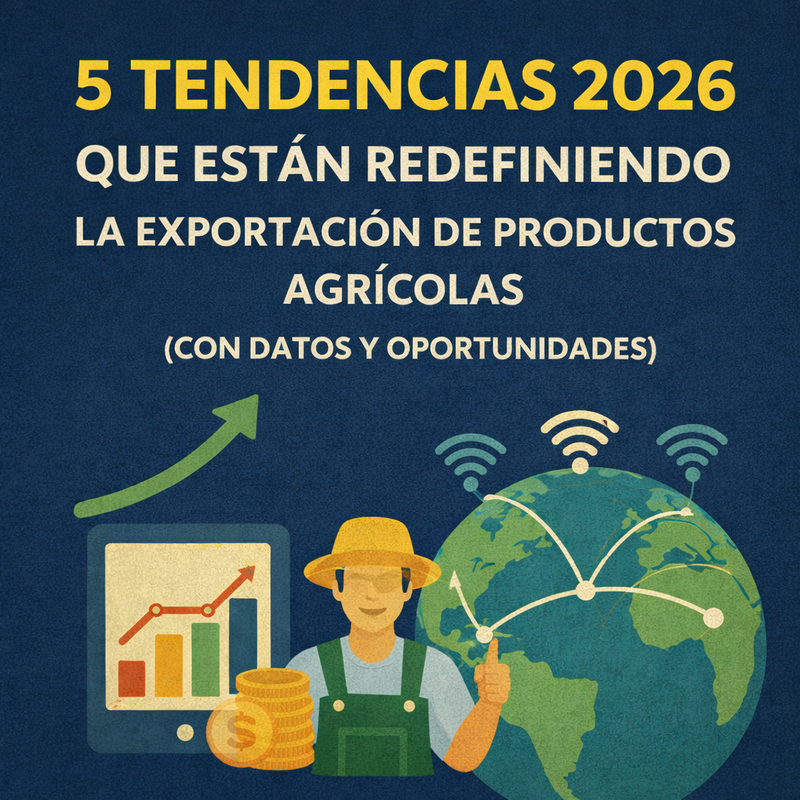 5 Trends for 2026 That Are Redefining Agricultural Export (with Data and Opportunities)