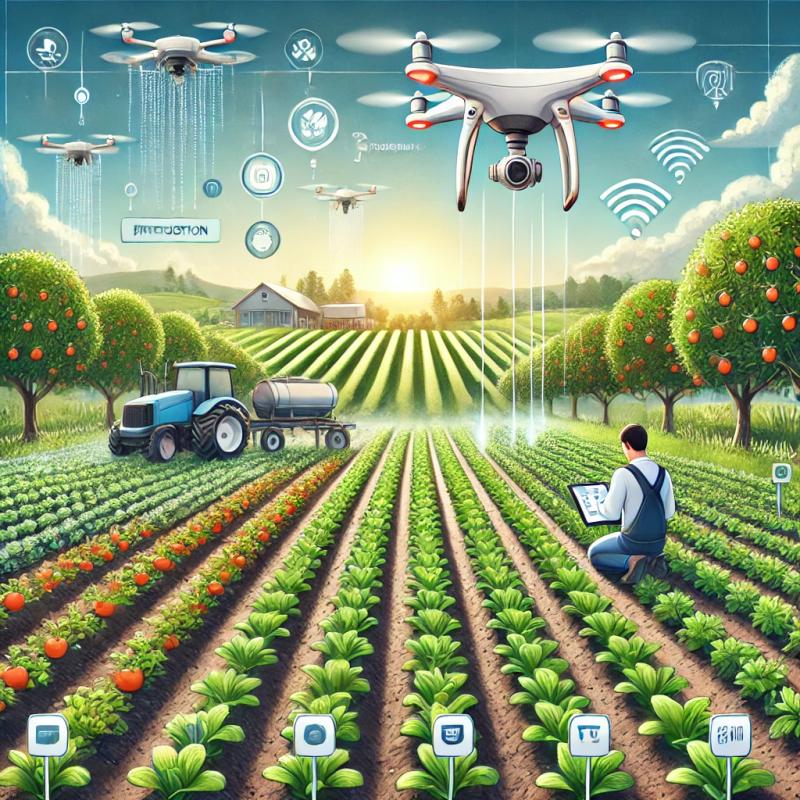 Benefits of Precision Farming in Fruit and Vegetable Growing