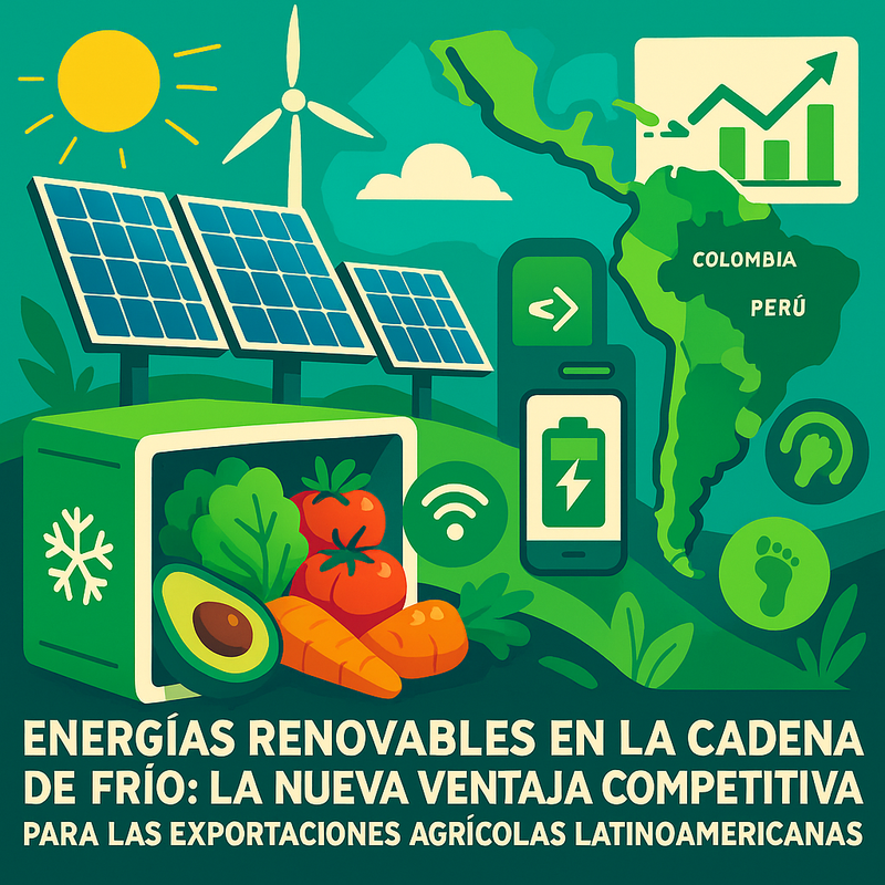 Renewable Energy in the Cold Chain: The New Competitive Advantage for Latin American Agricultural Exports in 2025