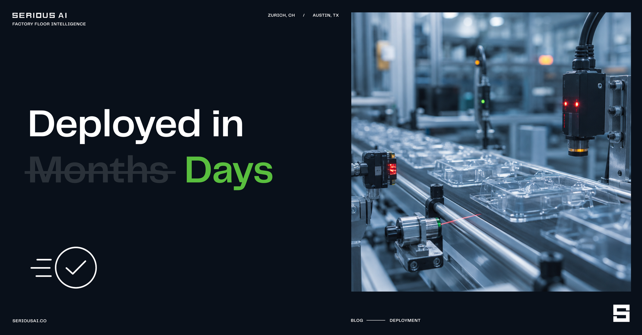 Why we deploy in days, not months