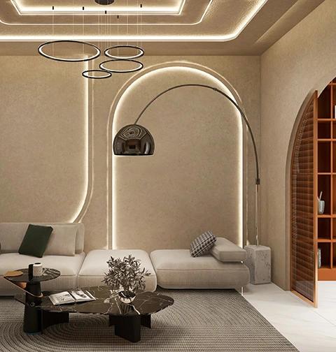 How Do Luxury Interior Designers in Gurgaon Approach Large Format Apartments vs Independent Villas?