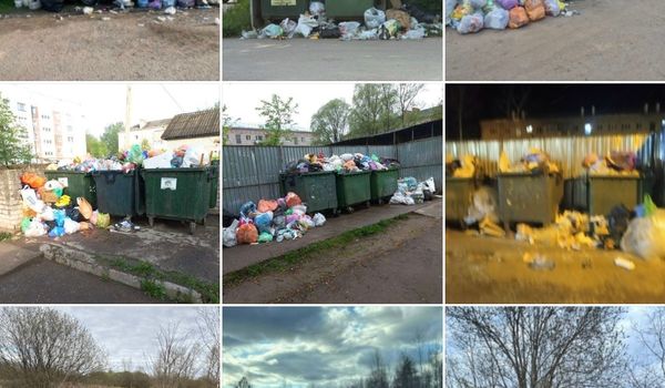 В Крестецком районе после обращений жителей началась работа по ликвидации свалок и наведению порядка с вывозом мусора