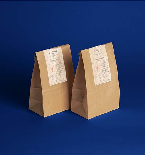 Packaging design for fish butchery