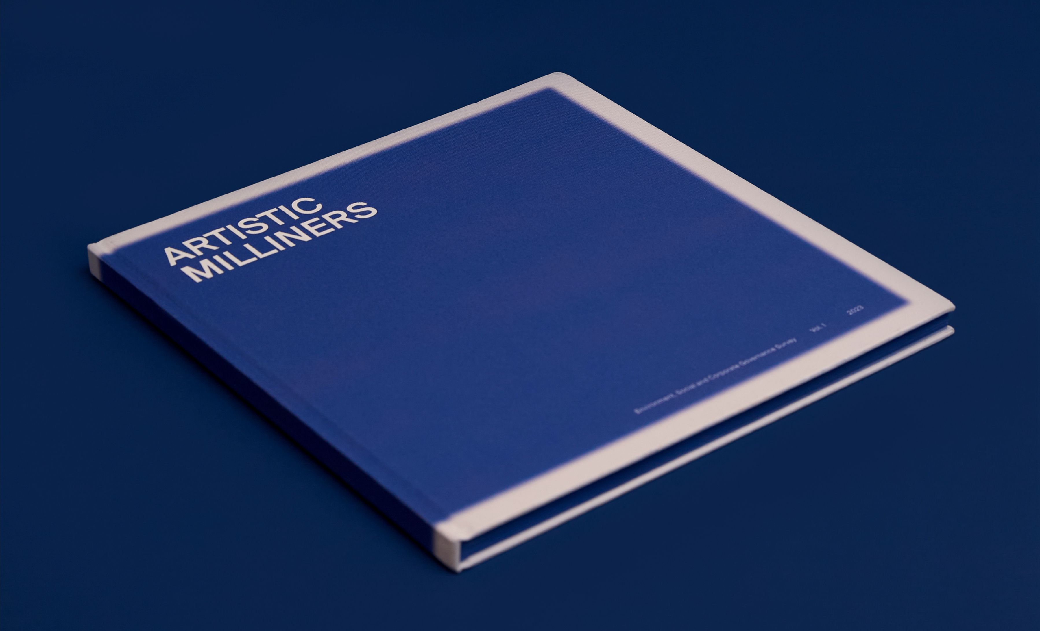 Editorial Design for Environmental, Social, and Governance report for Artistic Milliners