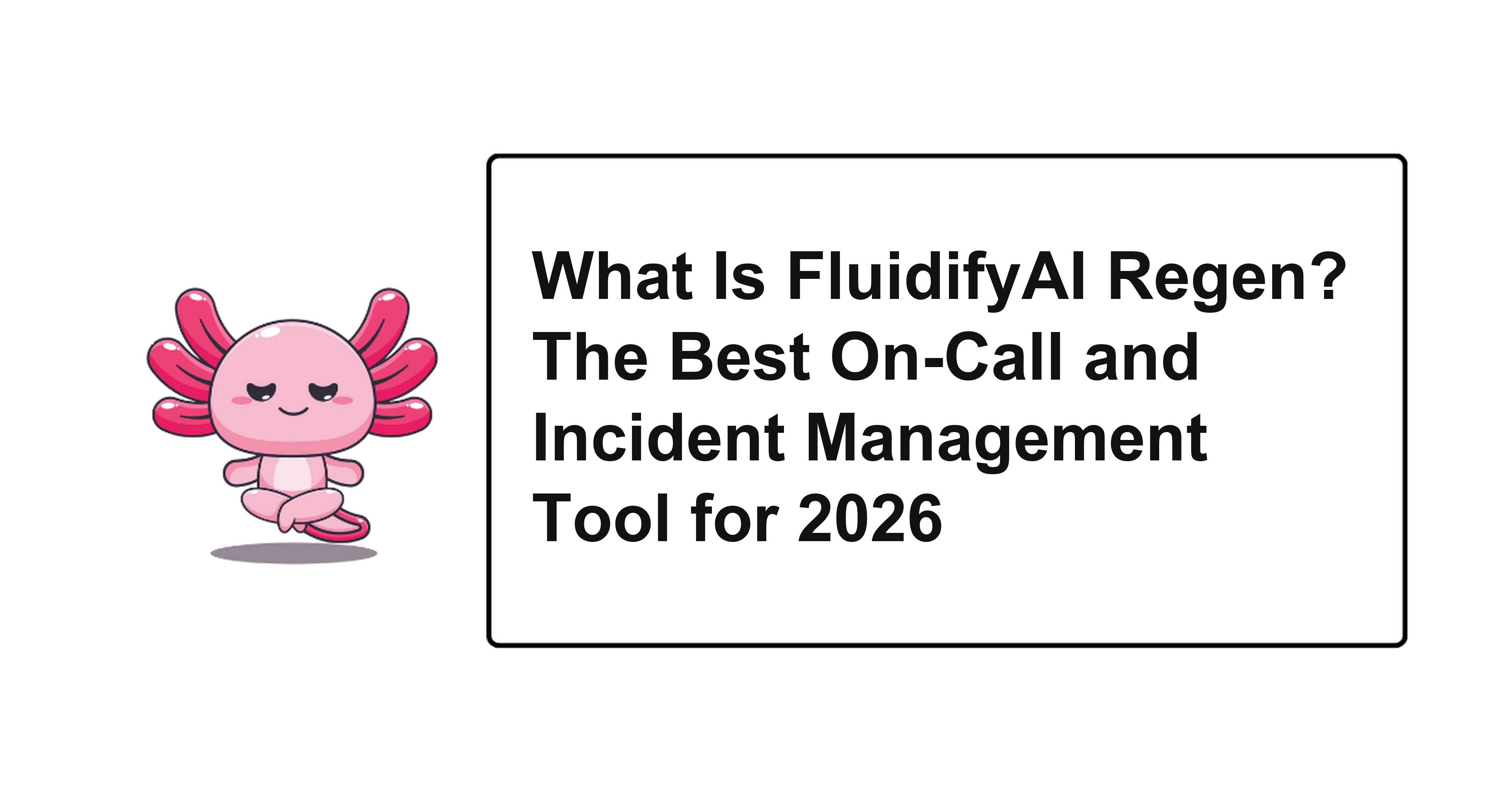 What Is FluidifyAI Regen? The Best On-Call and Incident Management Tool for 2026