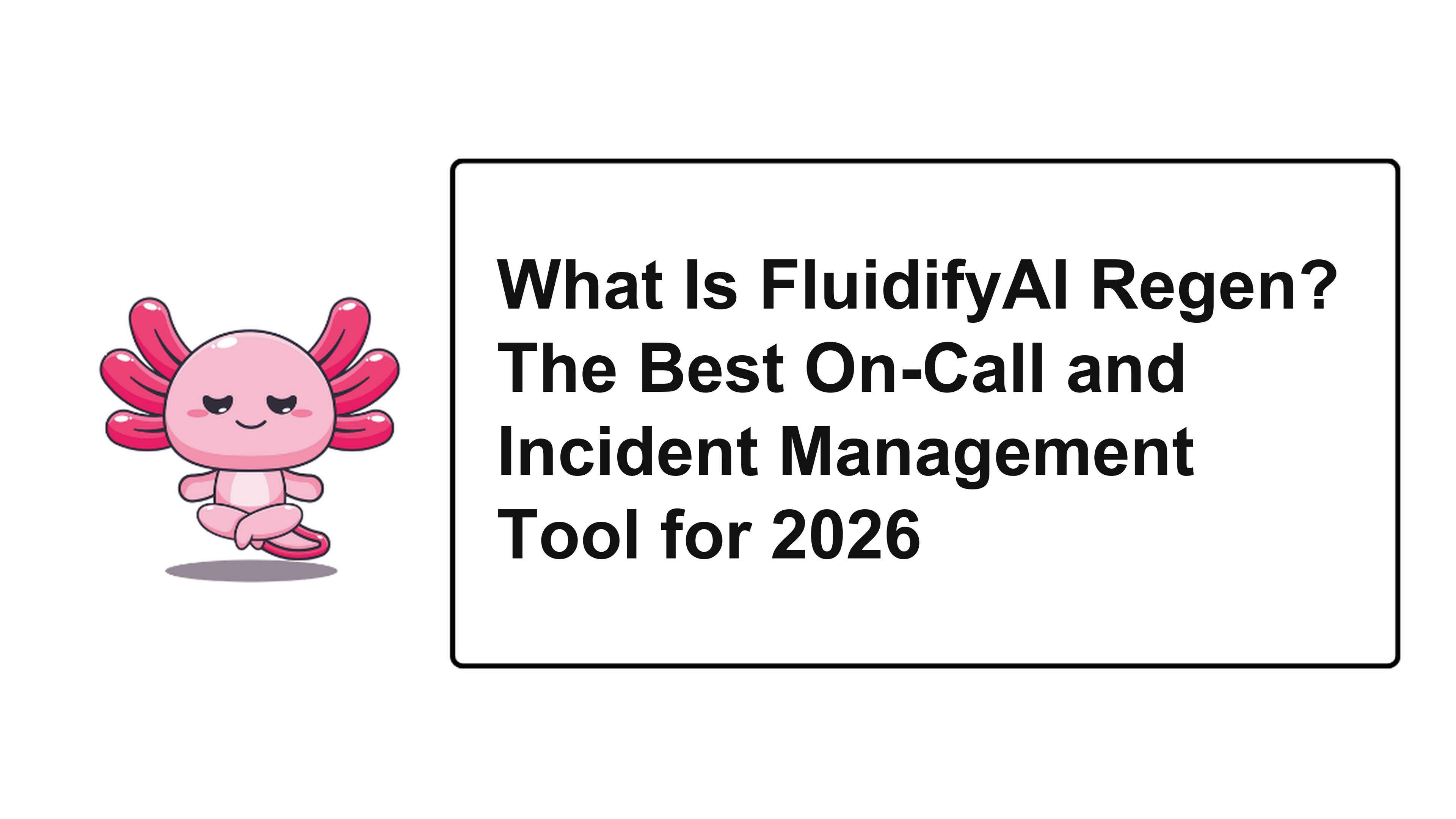 What Is FluidifyAI Regen? The Best On-Call and Incident Management Tool for 2026