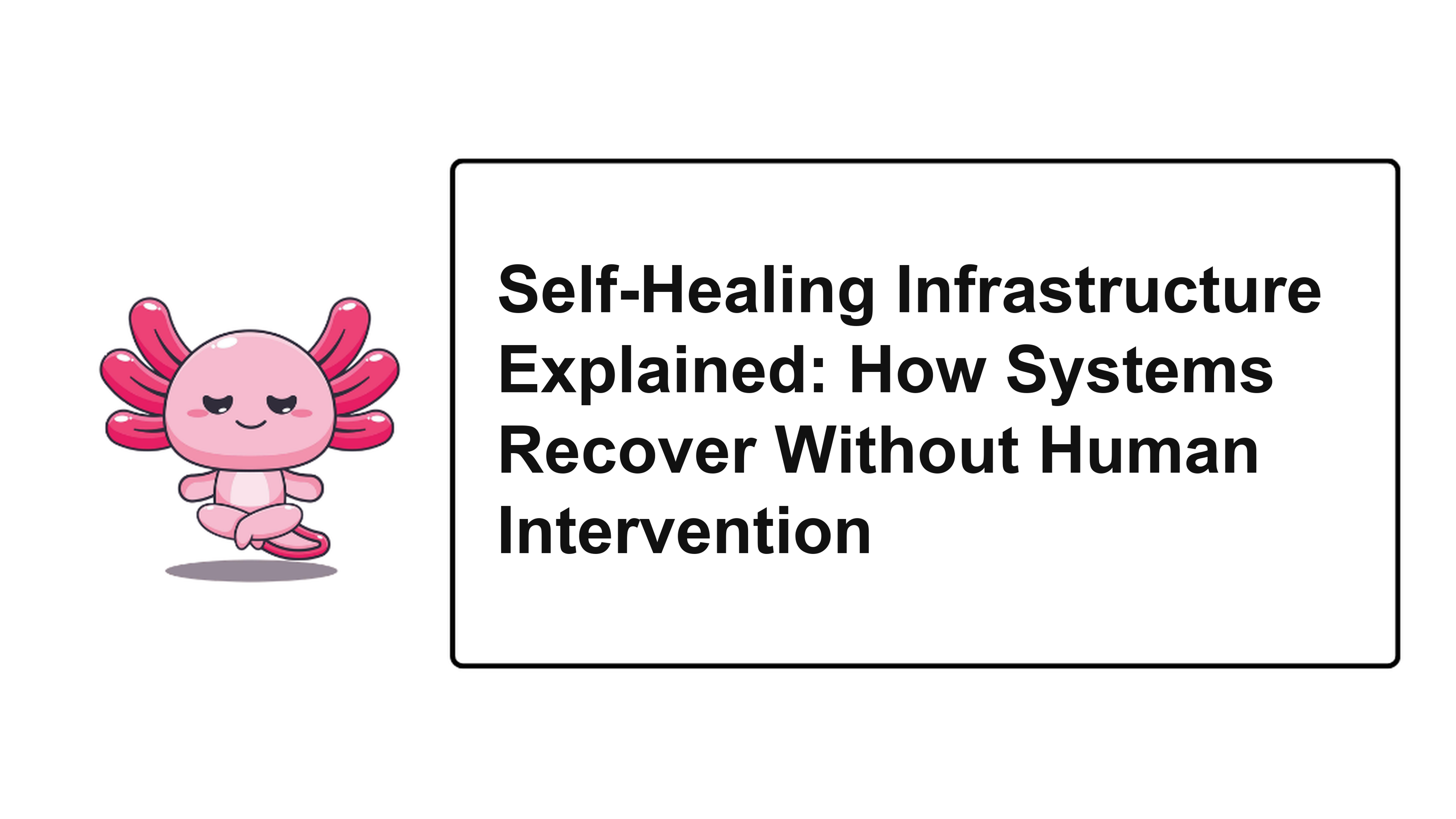 Self-Healing Infrastructure Explained: How Systems Recover Without Human Intervention