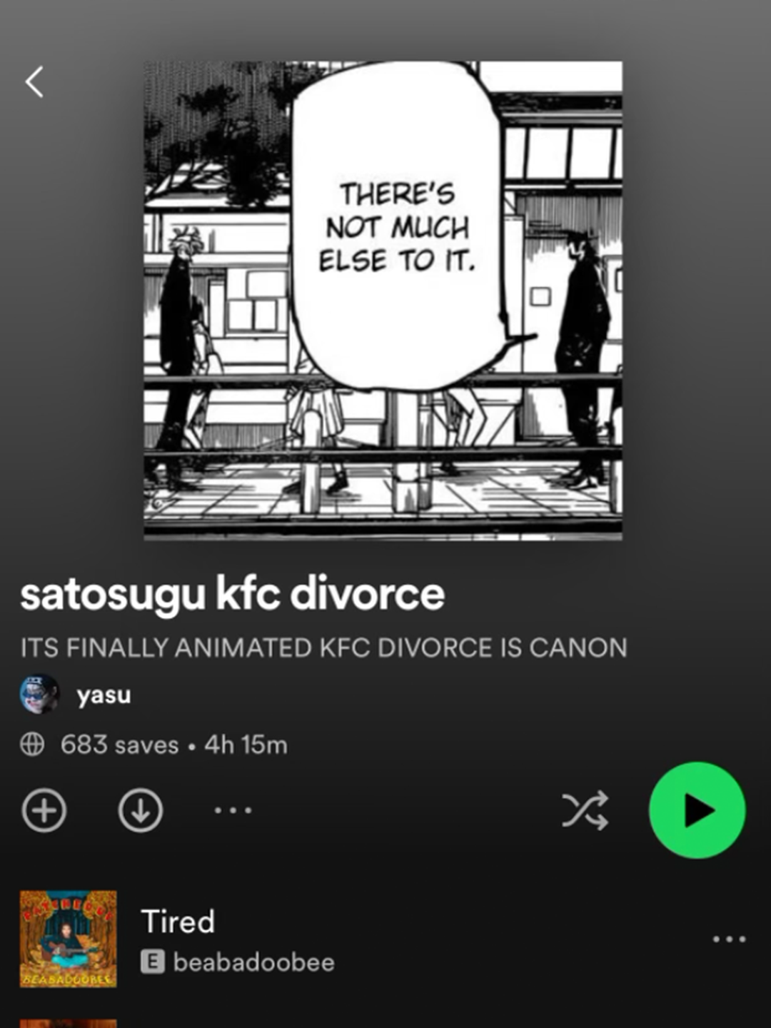 KFC Break up animation