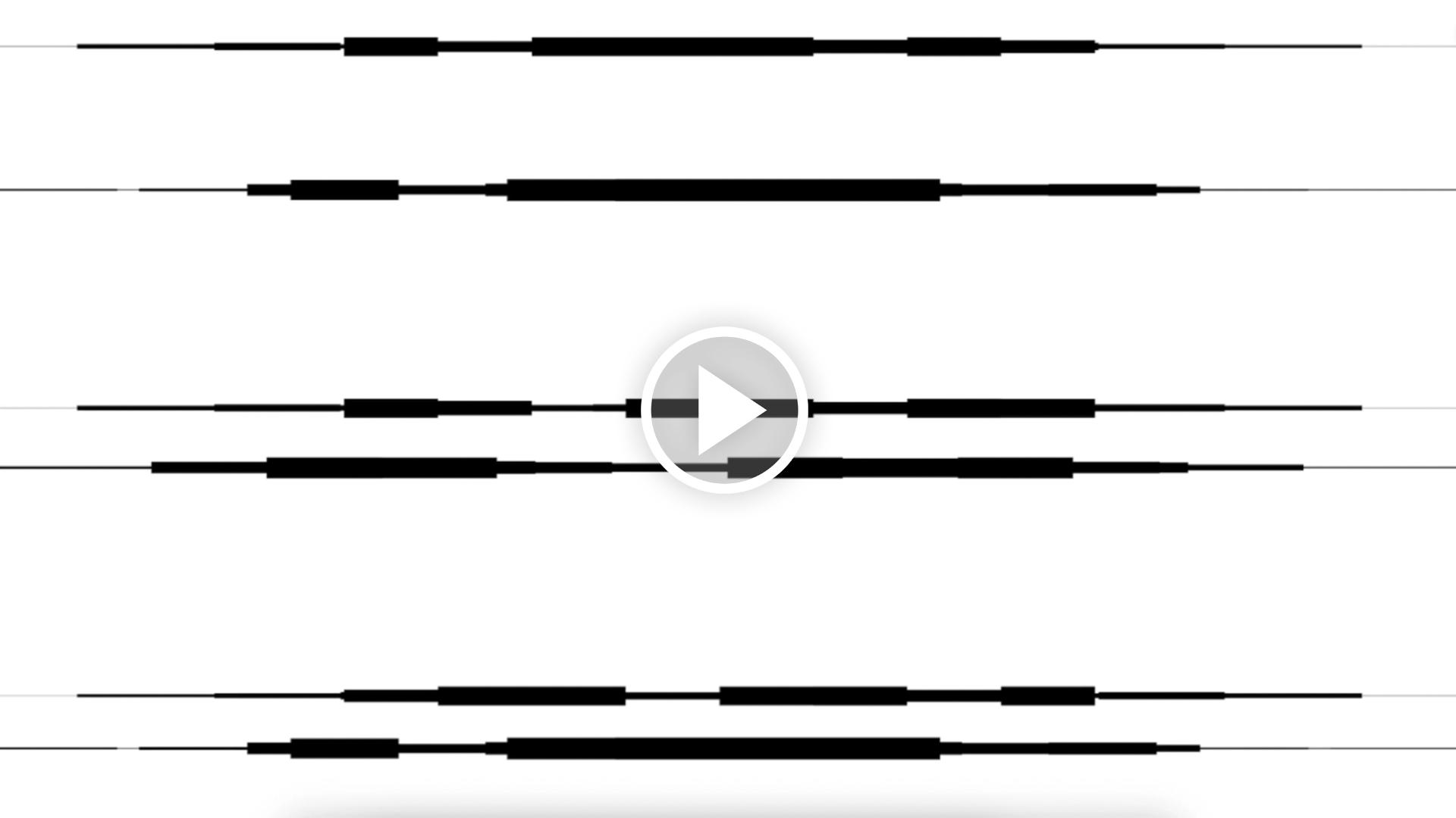 Black and white audio wave forms.