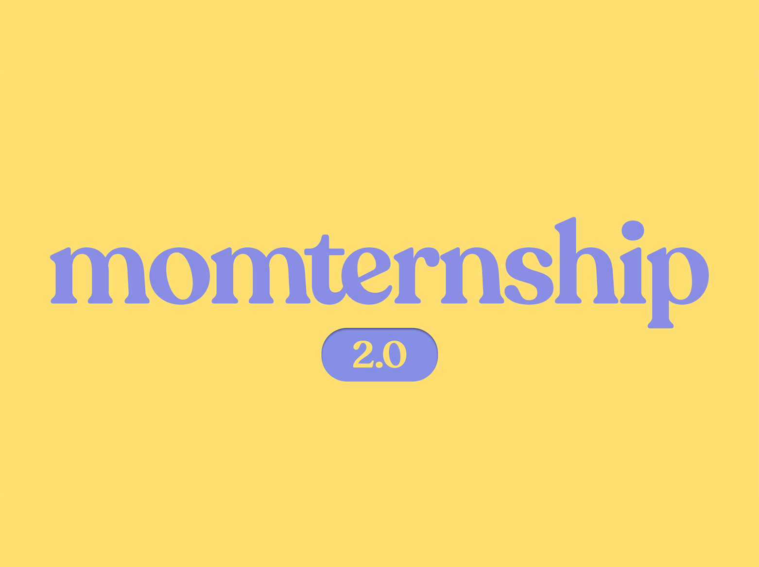 Momternship 2.0 Logo