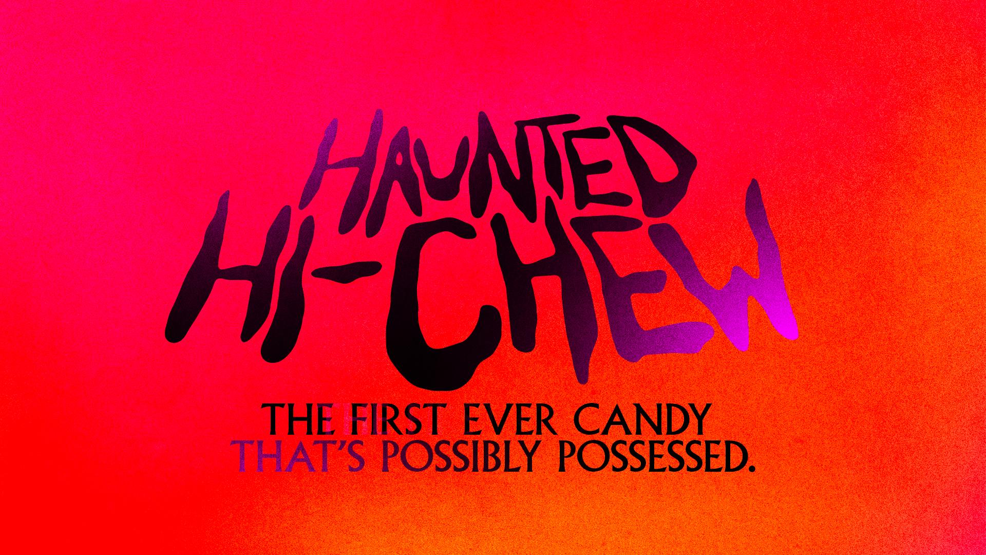 Haunted HI-CHEW Logo Image