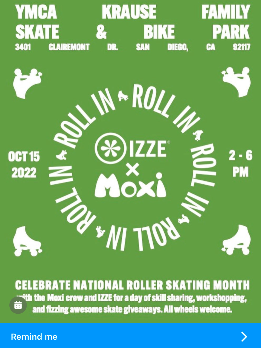 Green Roll In Flyer