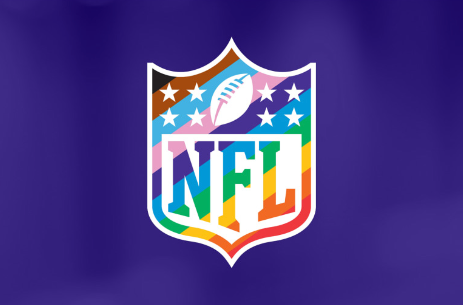 NFL pride flag