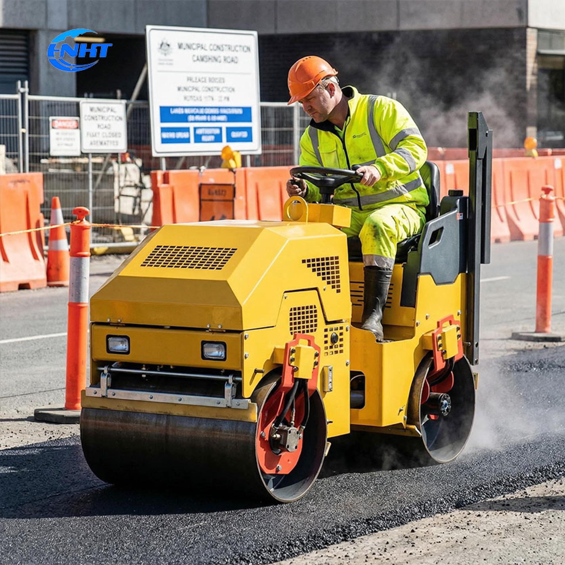 HT-880 Mini Ride-on Roller - 1