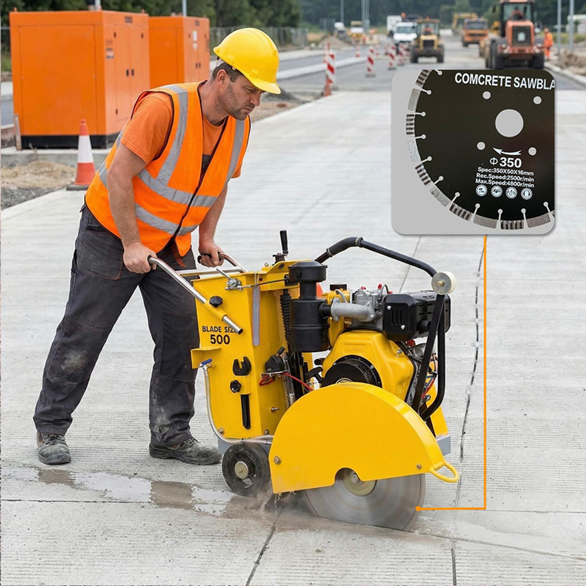 FM-500KT Road Cutting Machine - 1