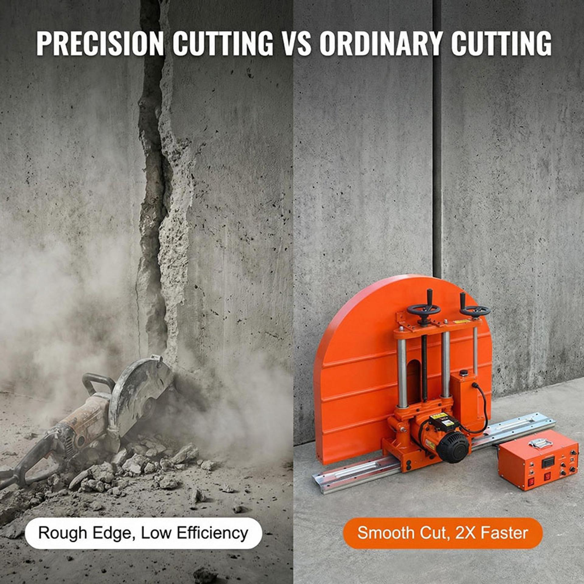 Semi-automatic solid wall saw - 2