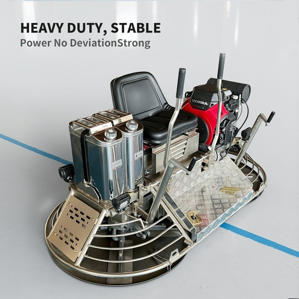 HT-100E Ride-on Power Trowel