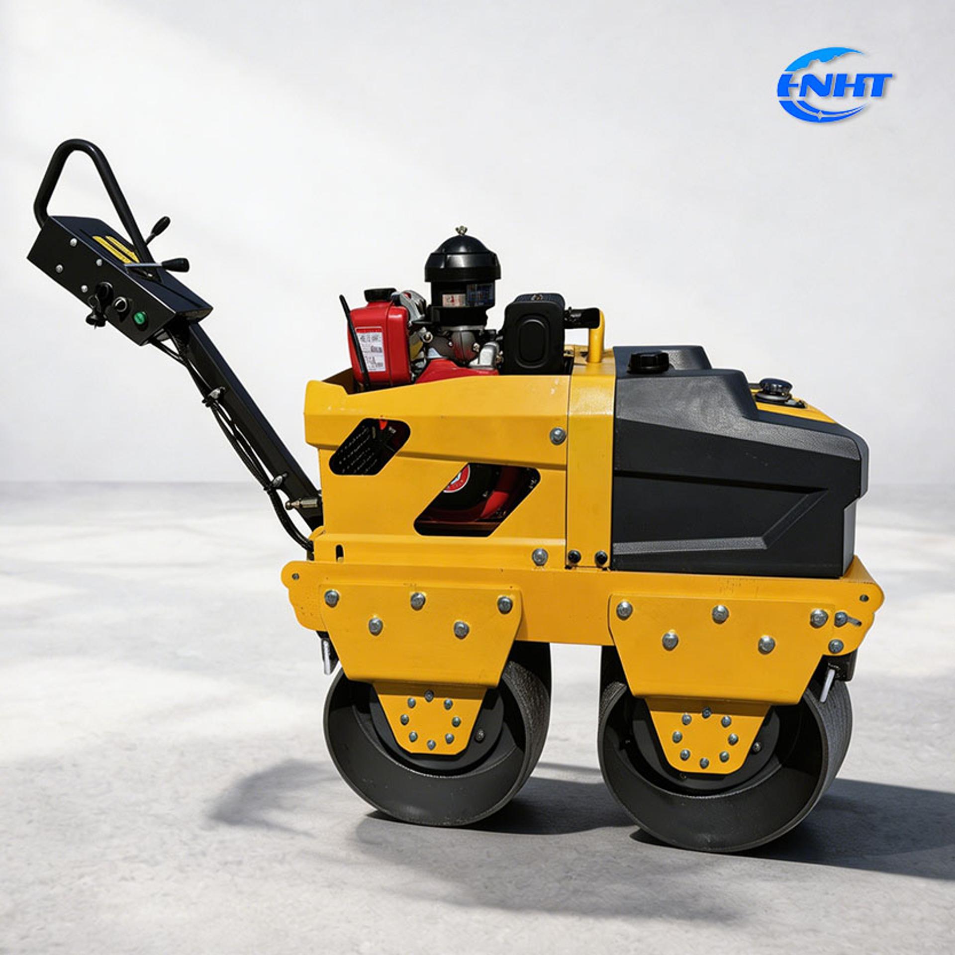 HT-650D Walk-behind Double Drum Roller