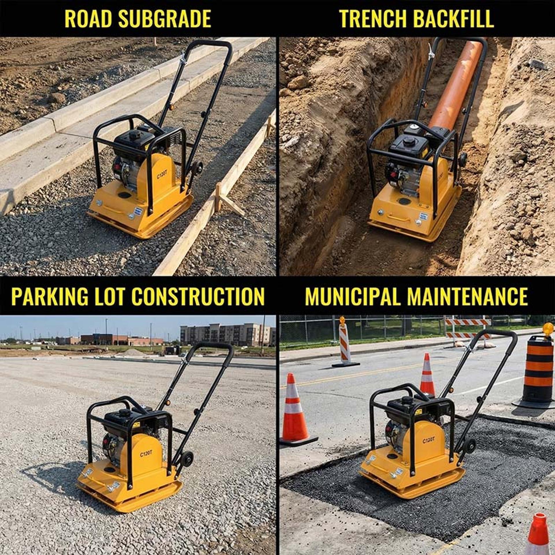 HT-120 Plate Compactor - 1
