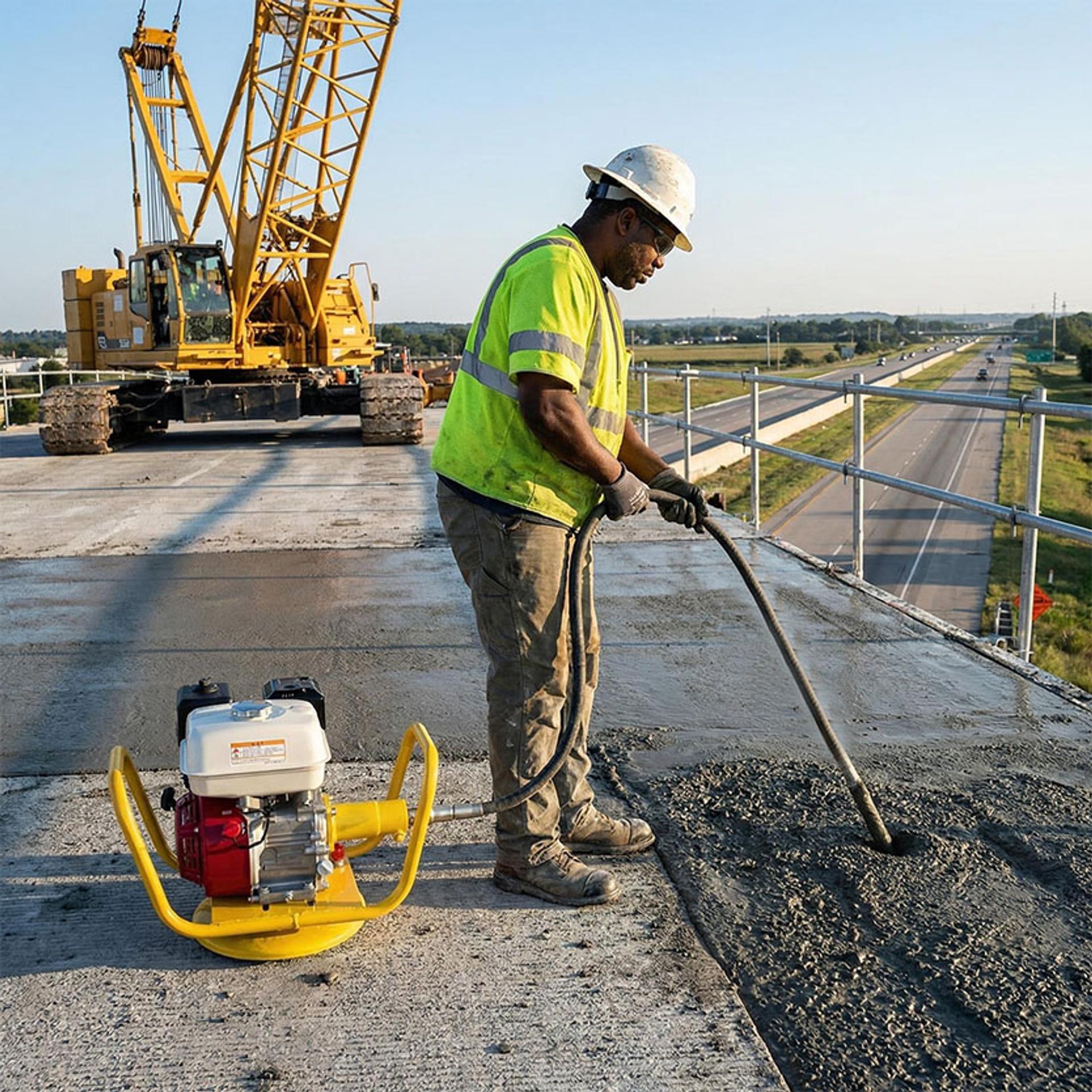 HT-VP-A Concrete Vibrator - 1