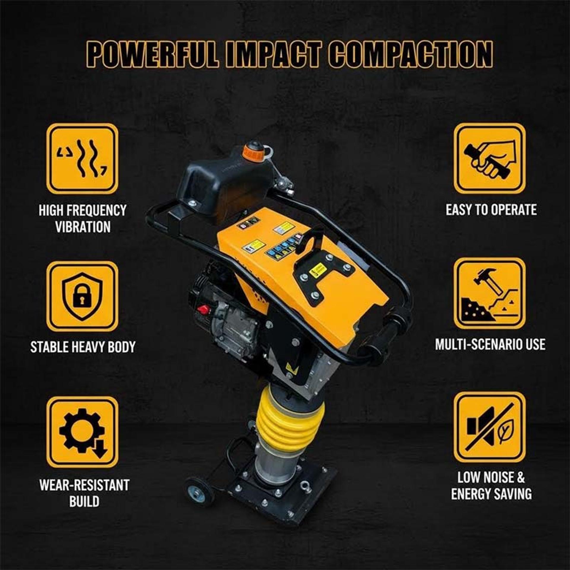 HT-RM80 Mini Tamping Rammer - 1