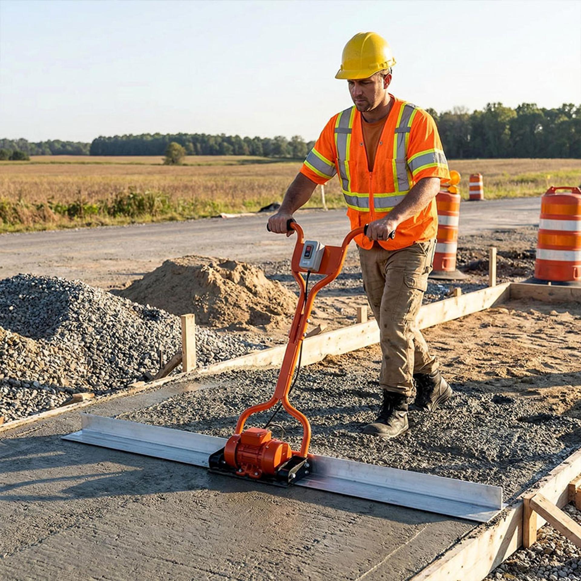 HT-ZPC-C Concrete Vibrating Screed - 2