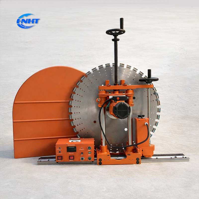 Semi-automatic solid wall saw