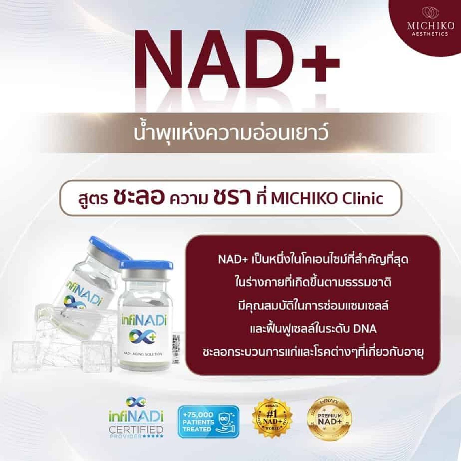 nad+ at michiko clinic