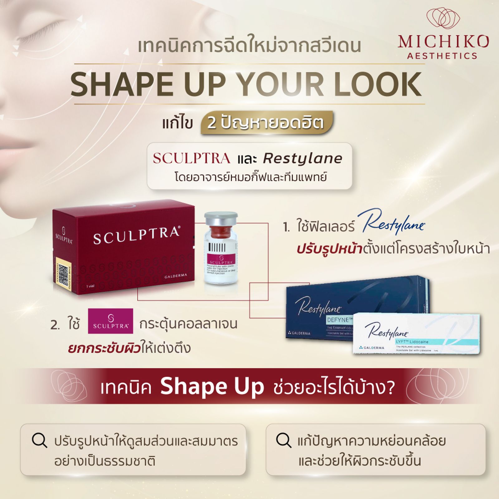 sculptra and restylane