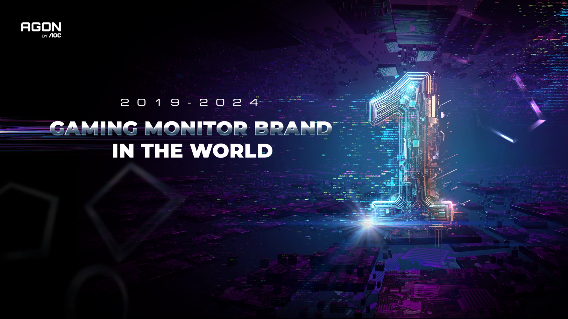 AOC Retains Top Position in Global Gaming Monitor Leadership