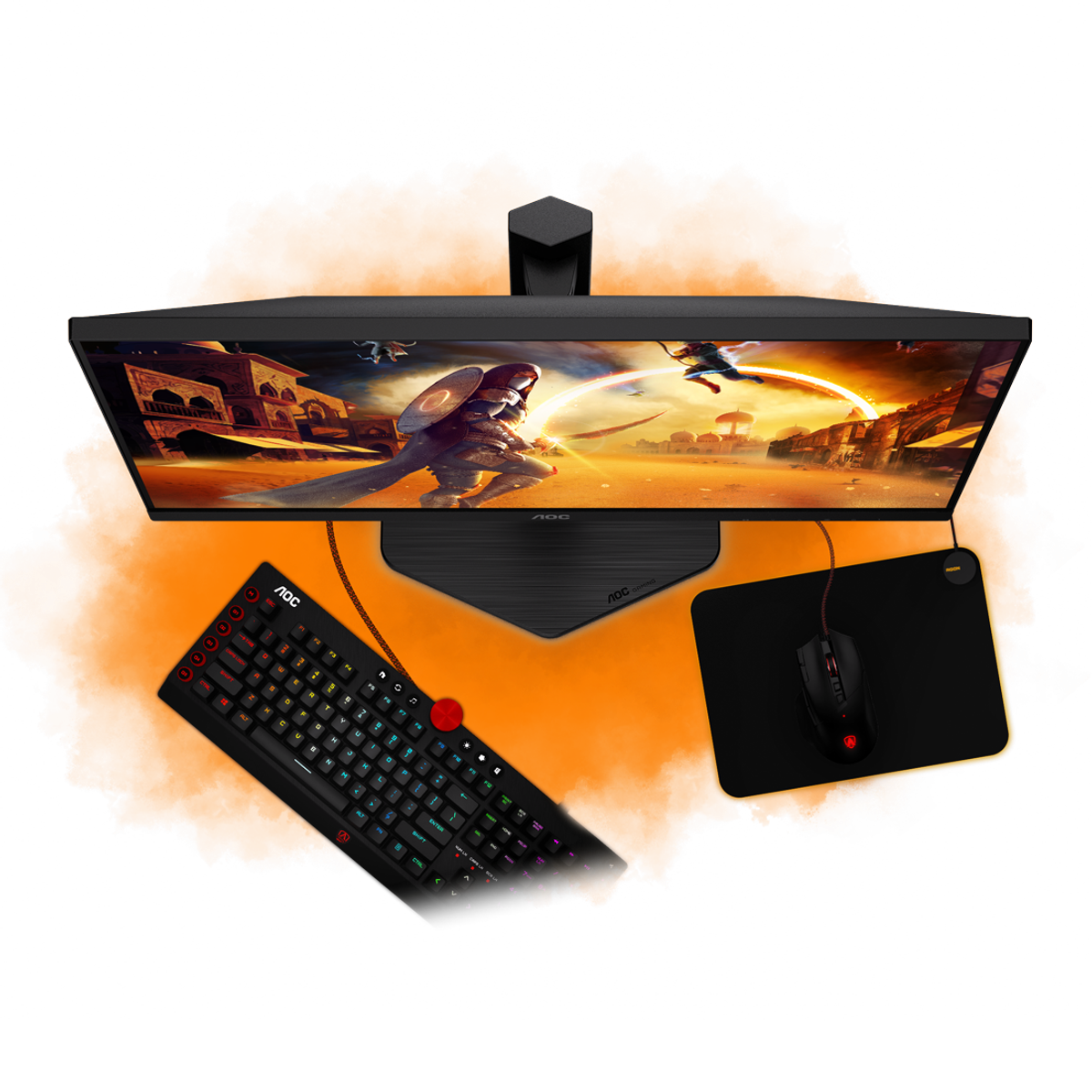 AOC Gaming G4 24G4ZR 23.8-inch 1920 x 1080p FHD 16:9 260Hz 1ms LED IPS Monitor